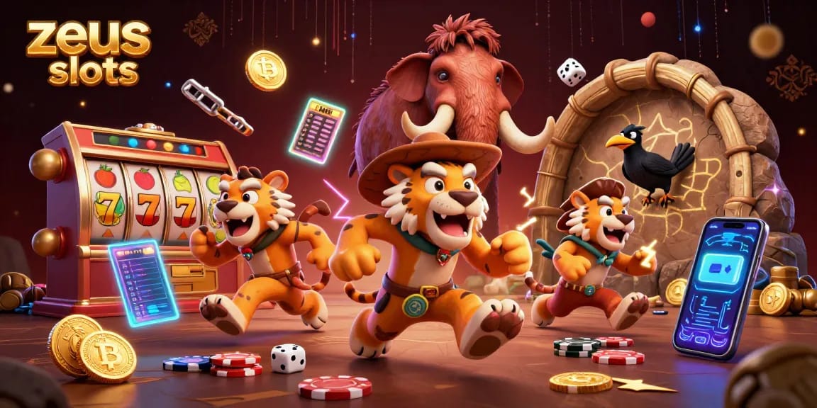 Spin the reels of zeus slots in a vibrant prehistoric casino bursting with action.