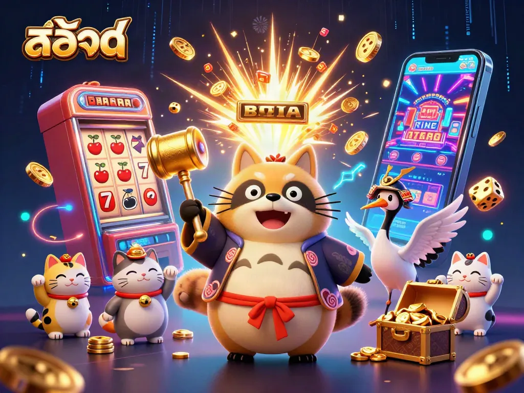 เกมสล็อต สล็อต และโชคลาภจากการคว้ารางวัลใหญ่ในโลกคาสิโน