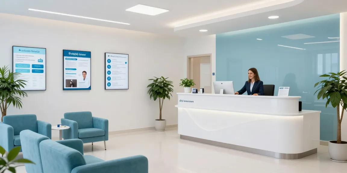 Hair transplant Turkey services in a modern health clinic, showcasing patient care and doctor consultation.