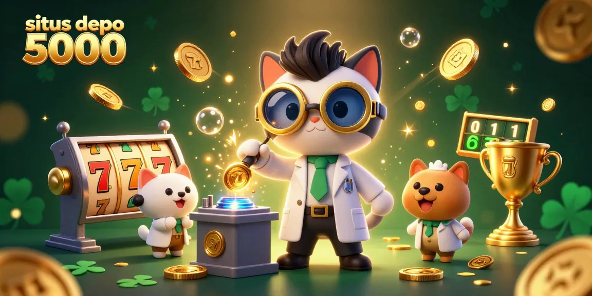 Situs depo 5000 menghadirkan slot reels berputar dan karakter menyenangkan di dunia perjudian.