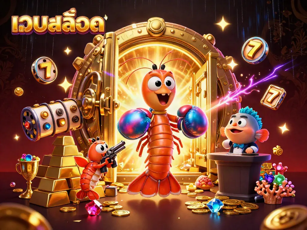 Engage in เว็บสล็อต thrills with colorful characters and abundant casino treasures.