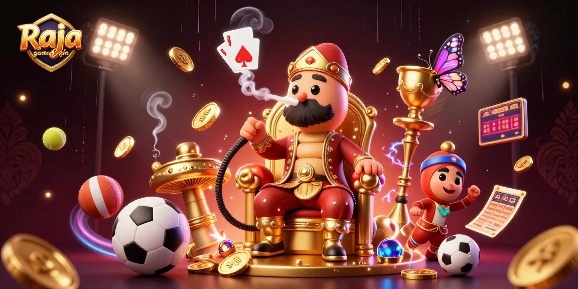 Engage in thrilling gameplay with Raja game login featuring vibrant casino elements and dynamic sports action.