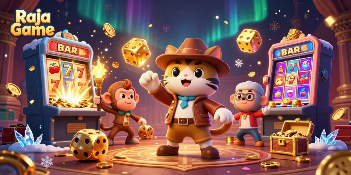 Join Raja Game's thrilling adventure to discover golden casino artifacts and win rewards!
