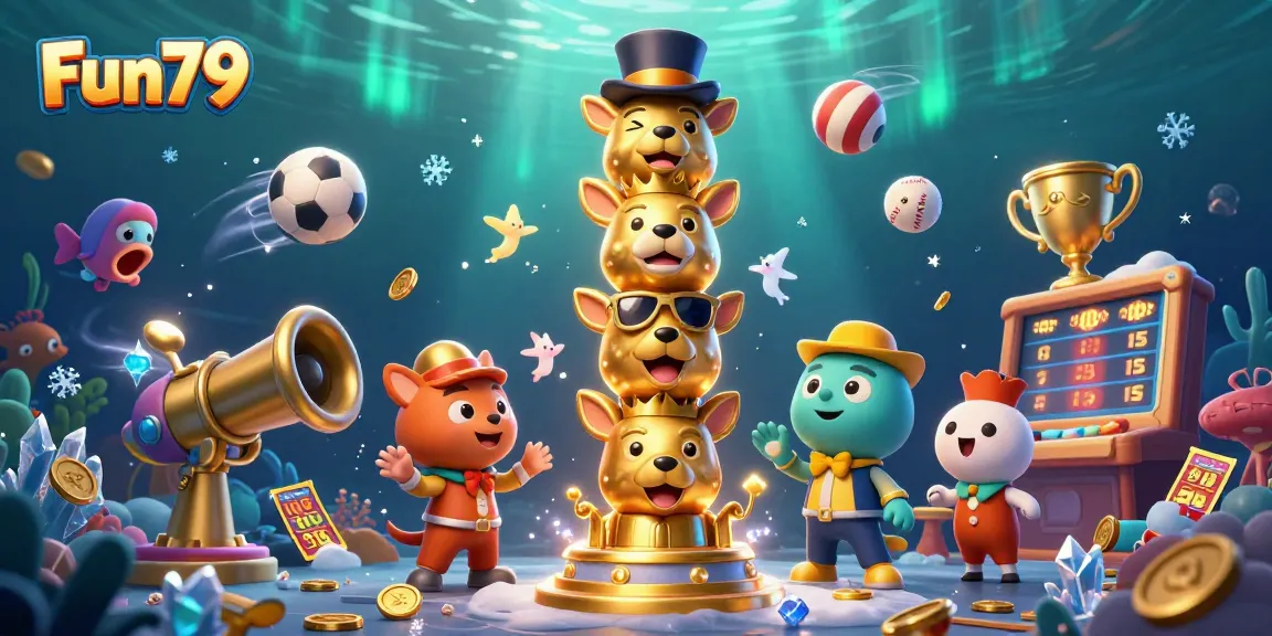 Experience the adventure of Fun79 with dynamic underwater gambling elements, combining excitement and strategy.