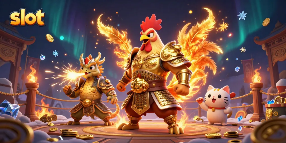 Engage with thrilling slot entertainment featuring animated characters in a dynamic casino setting.