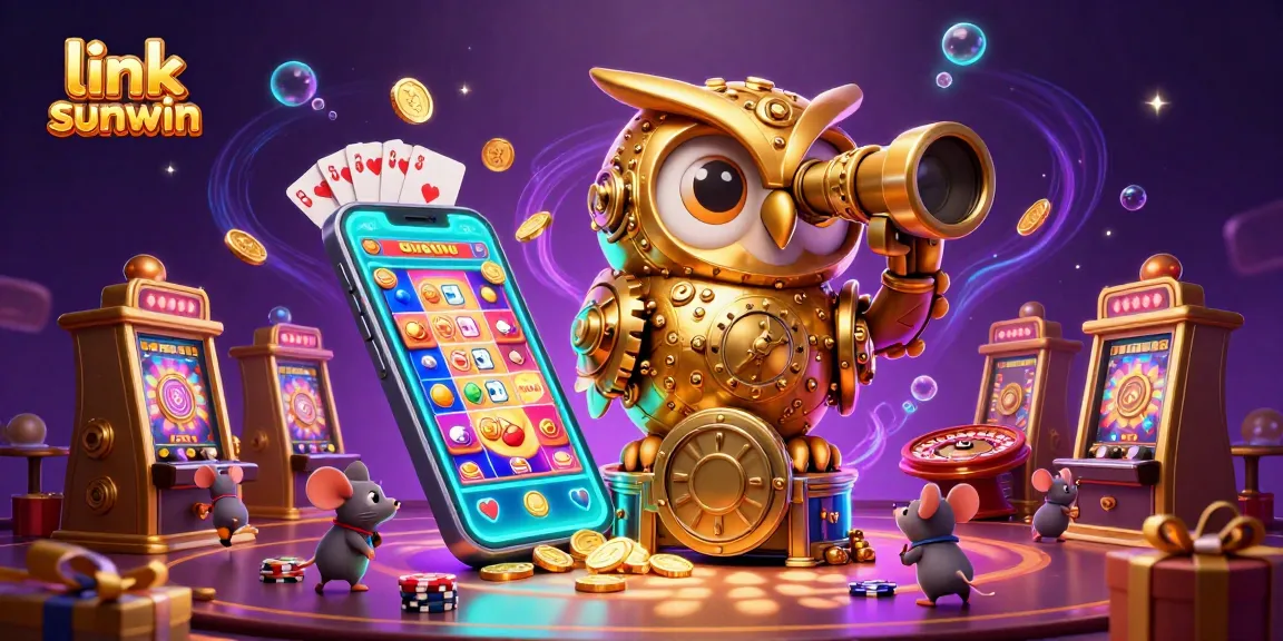 Experience the vibrant excitement of gaming with link sunwin's thrilling casino atmosphere and rich 3D visual details.