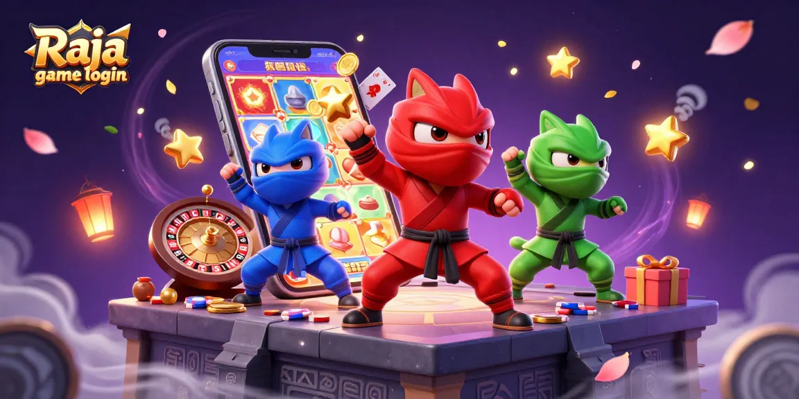 Play your way to victory with Raja game login as chameleon ninjas embrace the thrill of slots.