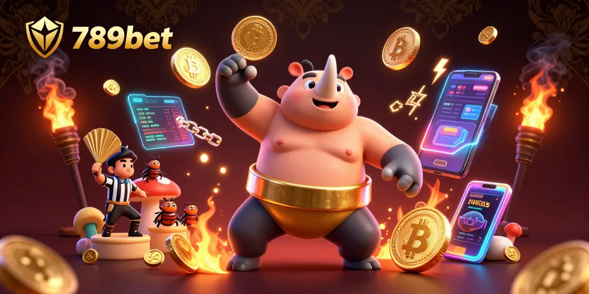 Engage thrilling gameplay at 789bet with a dynamic casino scene featuring animated characters.