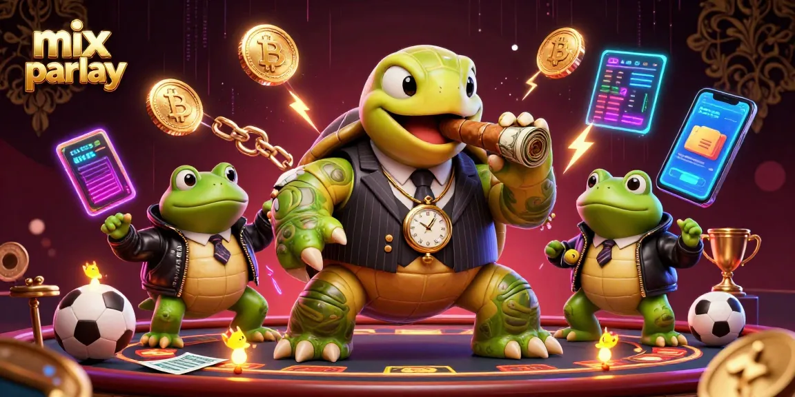 Engage in thrilling mix parlay betting with cartoon characters and vibrant visuals at your favorite online casino.